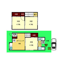 生駒市俵口町の一戸建て