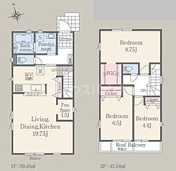 リナージュＬ　柏松葉町3丁目24−1期1号棟