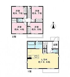 流山市加戸建貸家　A棟