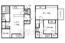 京都市北区紫竹東桃ノ本町の一戸建て