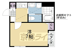 アブティール桂西口 4-BA