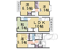 羽束師鴨川町貸家 -