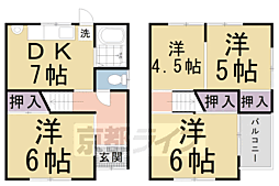 横大路長畑町貸家 1