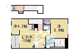 京都市山科区椥辻新築アパート 202
