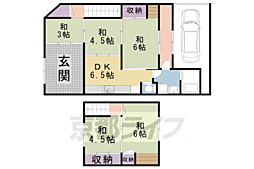 京都市北区小山南上総町の一戸建て
