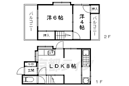常盤北裏町貸家 1