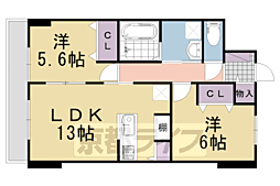 グランレブリー桂川グレイスレジデンス 402