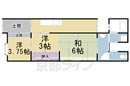京都市北区紫竹西高縄町の一戸建て