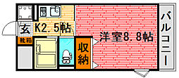 セゾン升本 303号室