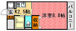 セゾン升本 302号室