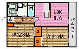 リーベ八木 202号室