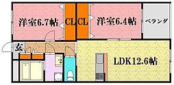 ラファールMIYAOKI 402号室
