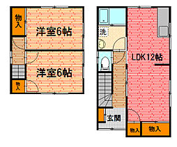 石橋借家 4号室