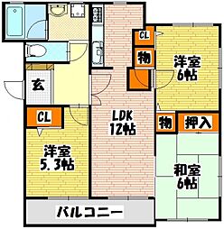 グレースヒルズK-8 302号室