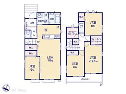 松戸市二十世紀が丘戸山町　第1期　築一戸建て　全5棟 D号棟