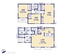 千葉市稲毛区園生町　3期　新築一戸建て　全2棟 1号棟