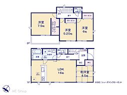 グラファーレ佐倉市上座 12期　全2棟 1号棟