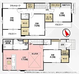 柏市篠籠田　7期　 新築一戸建て 全1棟 1号棟