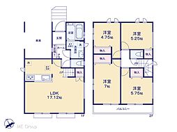千葉市稲毛区萩台町　新築一戸建て　全2棟 B号棟