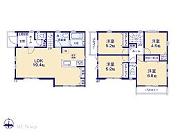松戸市栄町西5丁目　1期　新築一戸建て　全3棟 2号棟
