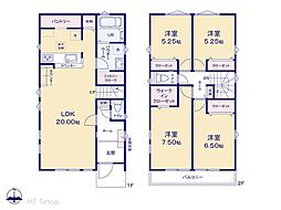 我孫子市湖北台2丁目　1期　新築一戸建て　全2棟 1号棟