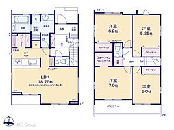 千葉市若葉区原町　新築一戸建て　全3棟 1号棟