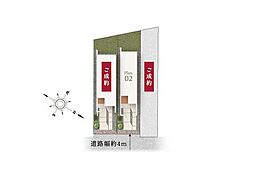 千葉市中央区登戸4丁目　新築一戸建て　全3棟 2号棟