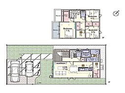 印西市草深（印西牧の原）　新築一戸建て　全20棟 3号棟