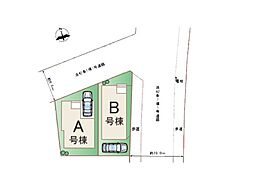 千葉市中央区東千葉1丁目　新築一戸建て 全2棟 B号棟