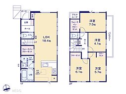 市川市須和田2丁目　新築一戸建て　2期　全1棟 1号棟