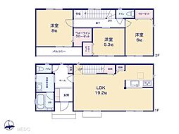 船橋市芝山6丁目　新築一戸建て　全1棟