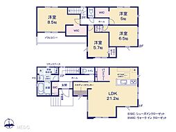 千葉市若葉区大宮台4丁目　新築一戸建て　4期　全3棟 3号棟