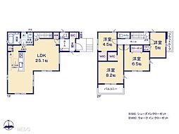 千葉市若葉区大宮台4丁目　新築一戸建て　4期　全3棟 1号棟