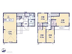 千葉市稲毛区天台4丁目　新築一戸建て　3期　全1棟 1号棟