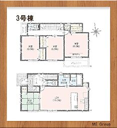 印西市草深　全8棟 3号棟