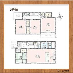 印西市草深　全8棟 2号棟