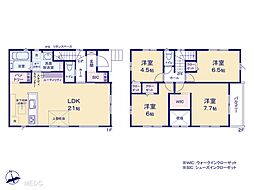 船橋市三咲5丁目　新築一戸建て　6期　全2棟 2号棟