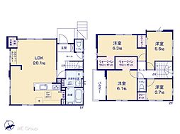 佐倉市臼井　新築一戸建て　2期　全1棟 1号棟