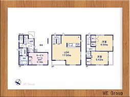 千葉市稲毛区稲毛台町　新築一戸建て　全1棟 1号棟