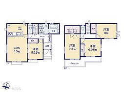 船橋市南三咲1丁目　新築一戸建て　2期　全2棟 2号棟