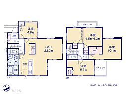 佐倉市中志津2丁目　新築一戸建て　15期　全2棟 2号棟