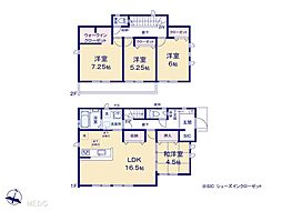 グラファーレ　成田市加良部4丁目　2期　全2棟 1号棟