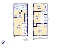 市川市南大野1丁目　第4　新築一戸建て　全2棟 1号棟