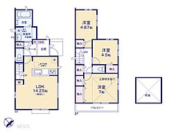 浦安市弁天2丁目II　新築一戸建て　全2棟 2号棟