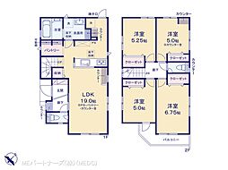 習志野市藤崎7丁目　新築一戸建て　全2棟 2号棟