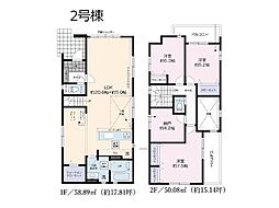 千葉市中央区都町1丁目　2期　新築一戸建て　全3棟 2号棟