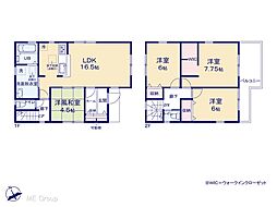 千葉市稲毛区小中台町　新築一戸建て　全3棟 1号棟