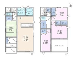 柏市塚崎　第15　新築一戸建て　全10棟 1号棟