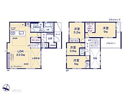 千葉市中央区末広2丁目2期　新築一戸建て　全1棟 1号棟