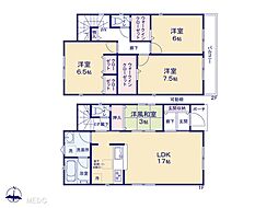 柏市塚崎1丁目第16　新築一戸建て　全3棟 2号棟